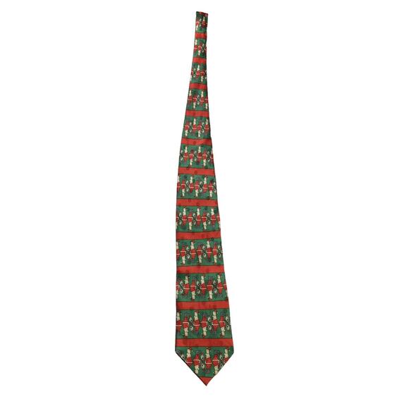 Softwear Dilbert Dogbert Christmas Holiday Cartoon Novelty Necktie 100% Silk - Picture 3 of 8